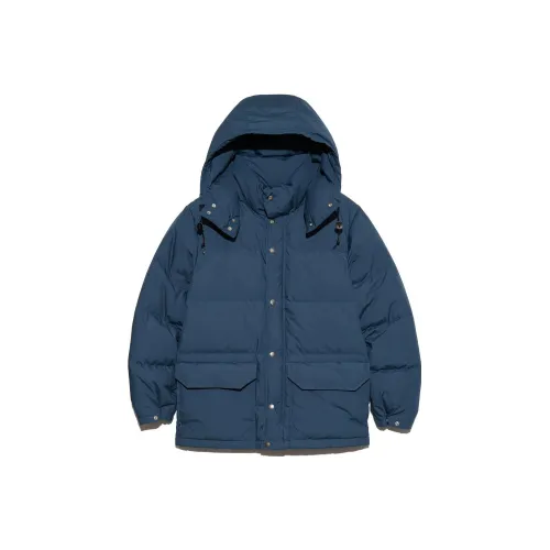 Nanamica x THE NORTH FACE PURPLE LABEL FW23 Пуховик Мужской Винтаж Синий