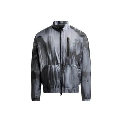 EMPORIO ARMANI EA7 Куртки и Пальто Мужской Темно-Серый