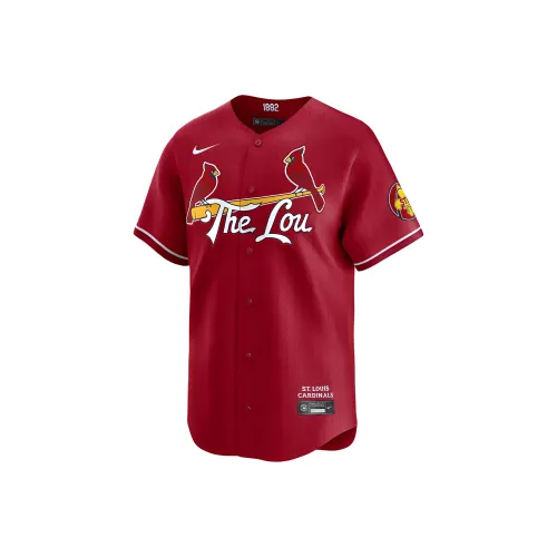 Найк x MLB Бейсбольная куртка St. Louis Cardinals Мужская Красная