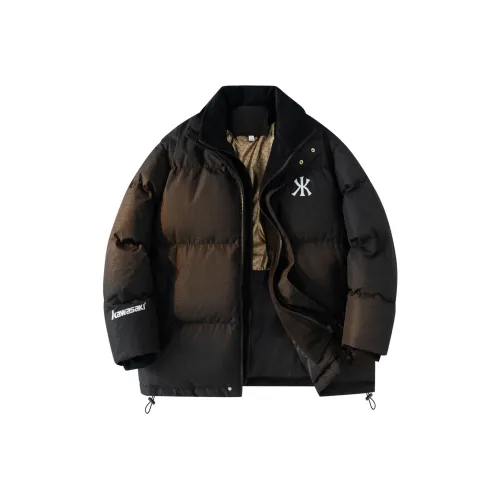Кавасаки Унисекс Объемные Куртки (Пуфы)