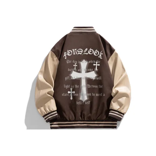 FONDLOOK Бейсбольная куртка Унисекс