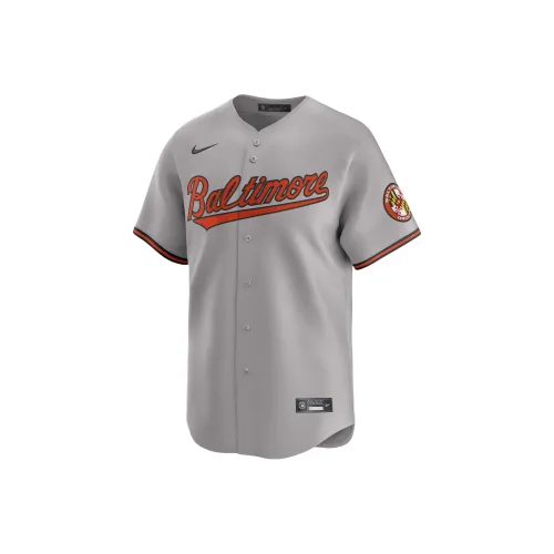 Nike x MLB Коллаборация Dri Fit Baltimore Orioles Dri Форма ADV Бейсбольная куртка Мужская Серый