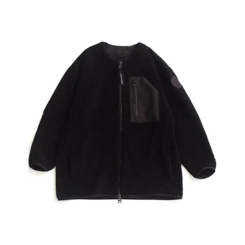 Canada Goose Velvet Feel Пальто Мужское Черное