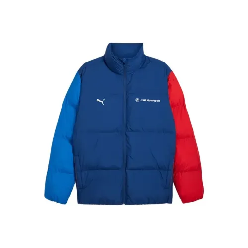 PUMA BMW M Motorsport SS24 ESS+ Пуховая куртка Куртки Пальто Мужской Синий