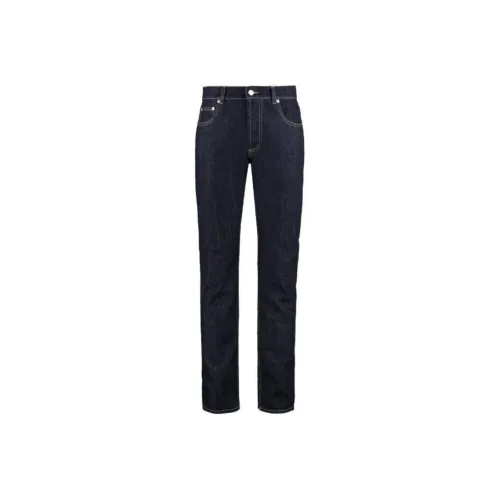 Alexander McQueen Blue Men's Jeans  
Александр Маккуин Синий Мужской Джинсы