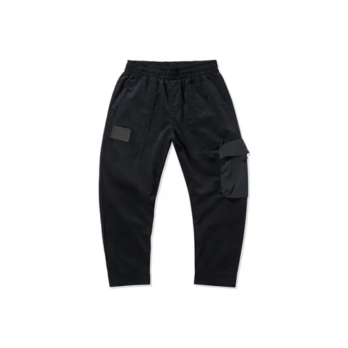 LINING Sports Basketball Collection Черные Мужские Карго Брюки