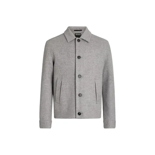 Ermenegildo Zegna Фотиния Серый Мужской Куртки