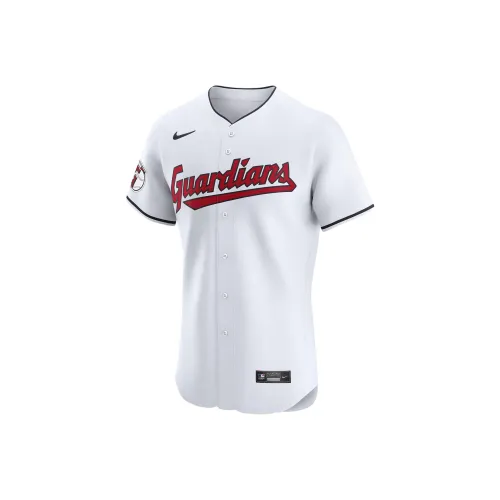 Nike x MLB Cleveland Guardians Бейсбольная куртка Мужская Белая