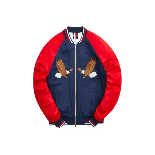 KITH SS21 Куртки Пальто Унисекс Морской Синий