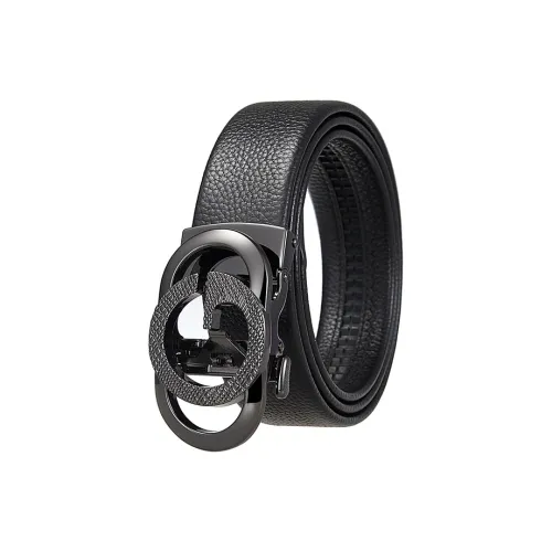 Lanza Ремни из натуральной коровьей кожи унисекс ширина 3,5 см