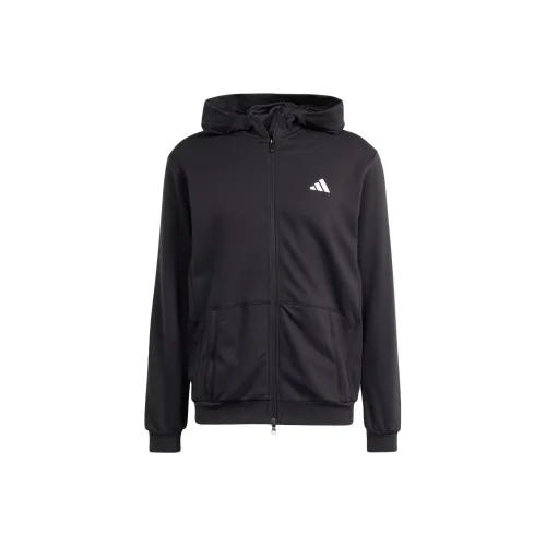 Adidas Pump Workout Hoodie Куртки и Пальто Мужской Черный