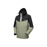 Чёрный и сосновый зелёный, пуховые подтяжки, мужской.