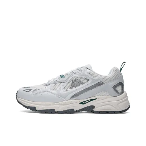 KAPPA Low-Top Классические Белые/Холодно-Серые Кроссовки Унисекс