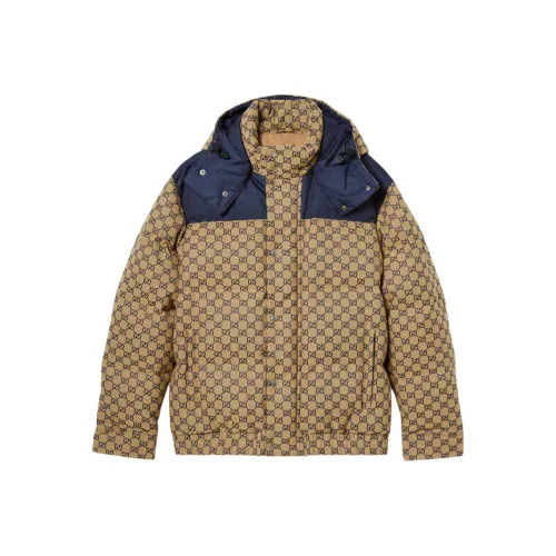 GUCCI FW24 Пуховик Мужской Коричневый