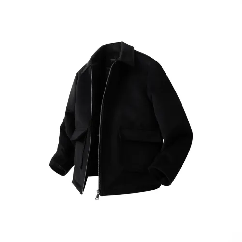 ASEDE Черное Унисекс Пальто