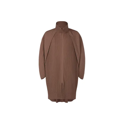 ISSEY MIYAKE Ежемесячный Сентябрь Цвет Куртки и Пальто Мужской Умбра