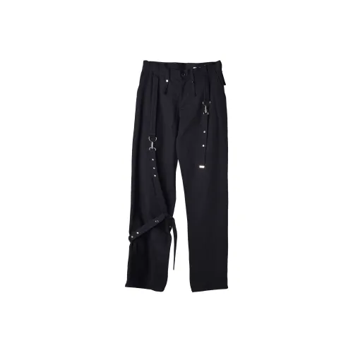 Yohji Yamamoto Черные Мужские Карго Брюки