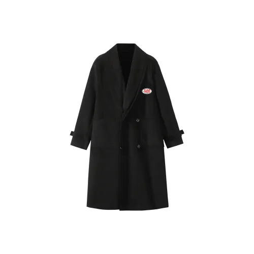 EOOVEN Черный Унисекс Бархатные куртки