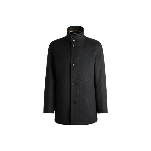Hugo Boss Серый Мужской Пальто