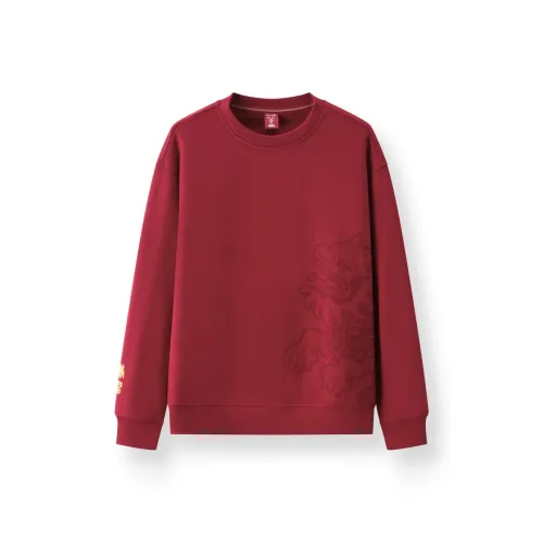 SEM R x ZHANGRENHUAFEIYI LIANMINGKUAN Zhang Renhua Collaboration Толстовка Унисекс Китайский Красный