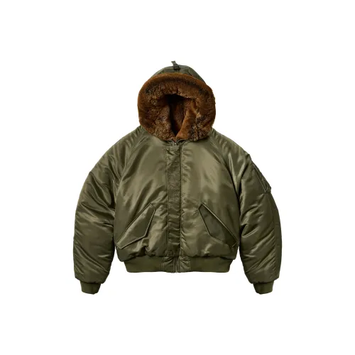 Дворцовый оливково-зеленый унисекс куртки