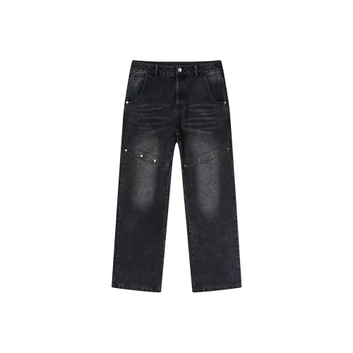 PASET Джинсы Унисекс Washed Smoke Gray