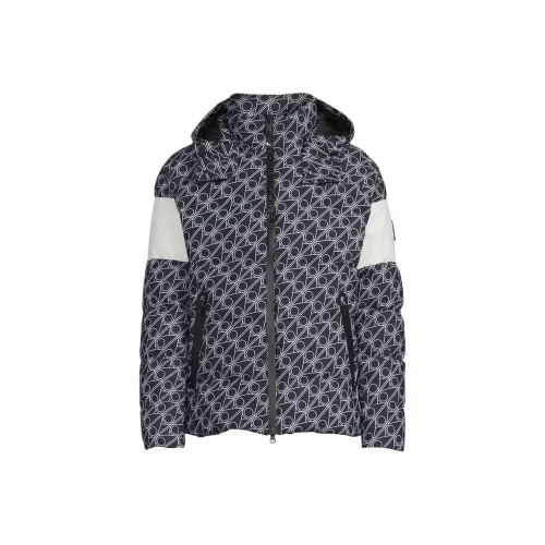 Moose Knuckles Пуховик Мужской Черный Белый