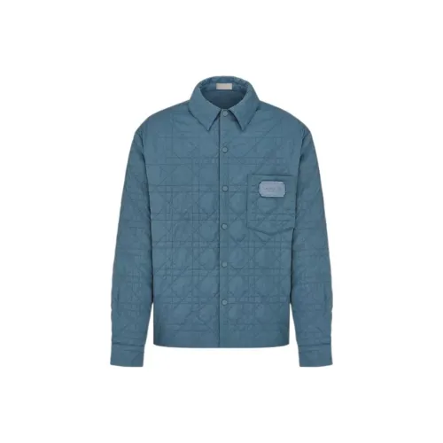 DIOR SS25 Куртки и Пальто Мужской Синий