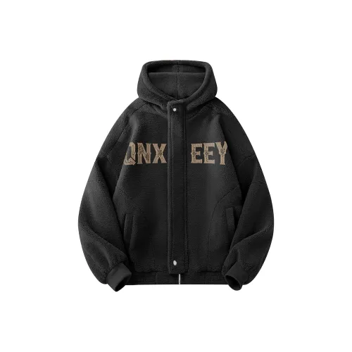 Qnxeey Унисекс Бархатные Куртки