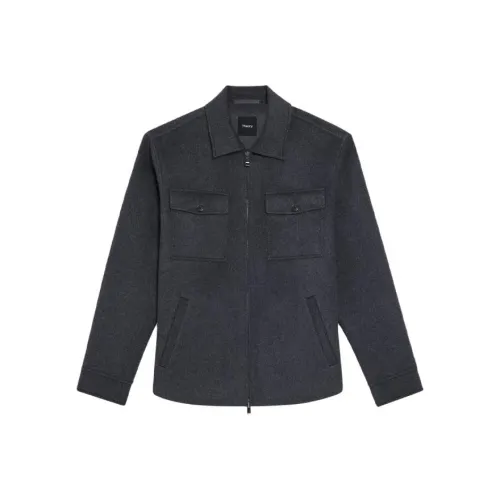 THEORY Куртки и Пальто Мужской Темно-Серый