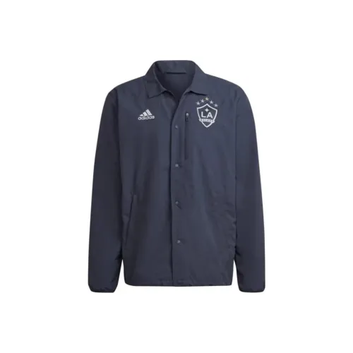 Adidas LA Galaxy LA Galaxy TIRO ANTHEM JACKET Куртки Пальто Мужской Тёмная Тень Морской Синий