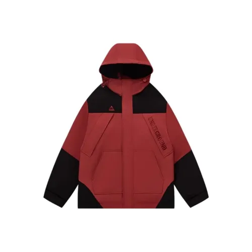 PEAK Basketball Culture Series Бордовый Мужской Пуховик