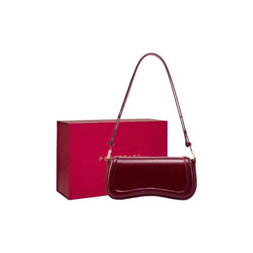 PESASRIE Сумка через плечо из коровьей кожи стандартная женская многоцветная