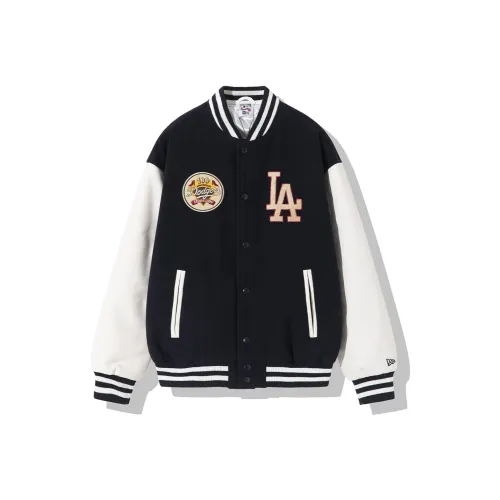 New Era Бейсбольная куртка Унисекс Темно-синий