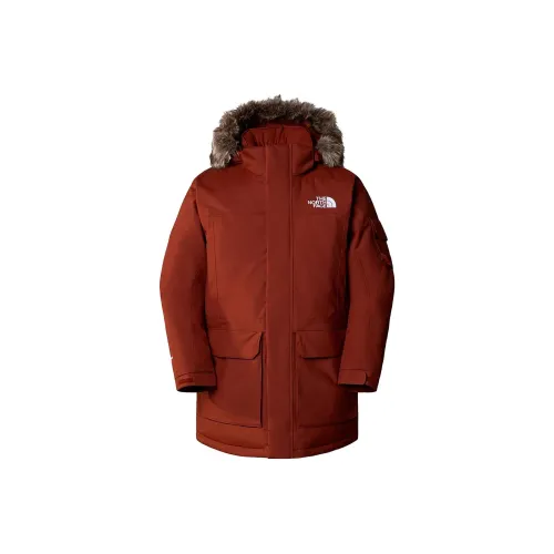 THE NORTH FACE Переработанный McMurdo Куртка Мужская Кирпично-красный