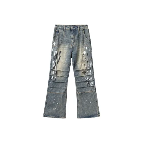 PILOTDRAGON Синие Унисекс Джинсы