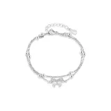 Браслет с блестящим бантом