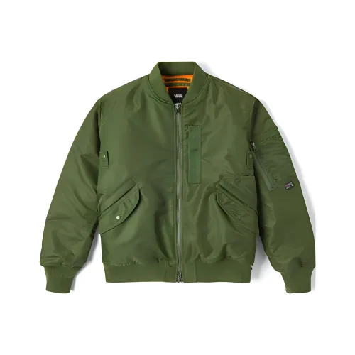 Vans x JIATENGZHONGXING X ZHONGTIANSHENJIE LIANMINGKUAN FW23 Куртки и пальто унисекс армейский зеленый