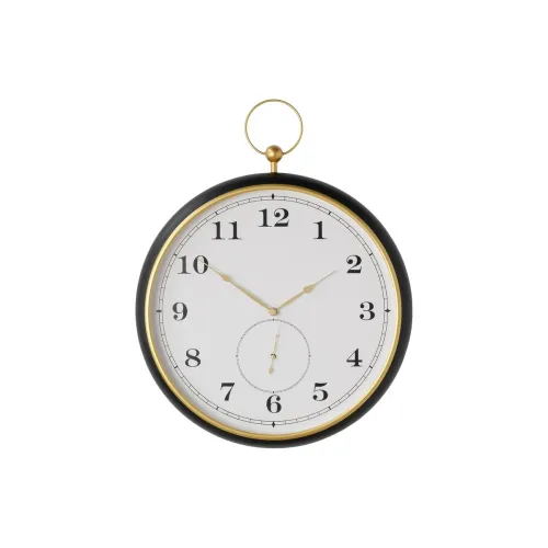 IKEA Кварцевый механизм Смола Стена Часы Унисекс Белый