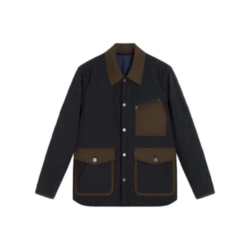 THEORY Хлопковый пуховик Мужской Черный