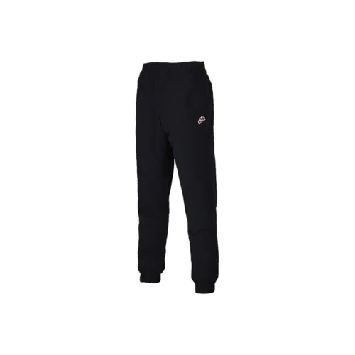 Nike Вязаные тренировочные штаны мужские черные