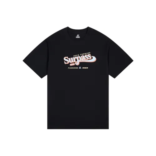 PEAK x Surpass T Рубашка Унисекс Черная