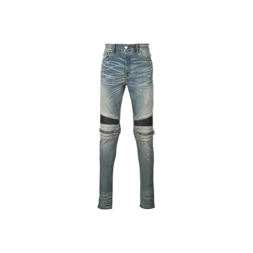 AMIRI Men's Blue Jeans AMIRI Мужские синие джинсы