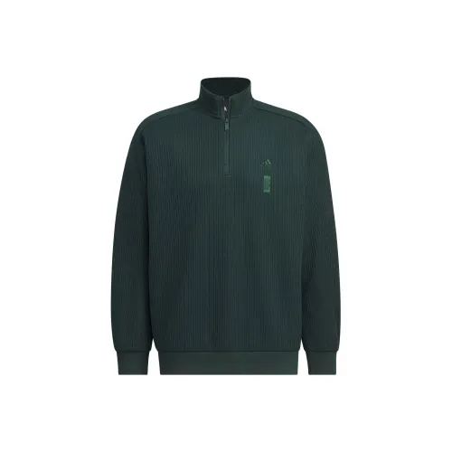 Adidas Wuji Series Wuji Теплый Свитшот Куртки и Пальто Мужской Темно-зеленый