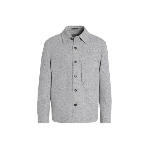 Ermenegildo Zegna Фотиния Серый Мужской Куртки