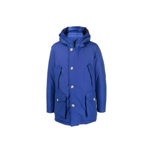 WOOLRICH Пуховик Мужской Синий