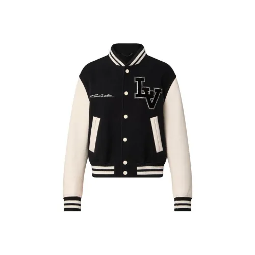 LOUIS VUITTON SS24 Бейсбольная куртка Мужская Черная