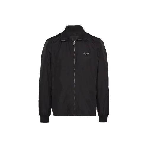 PRADA FW23 Куртки и Пальто Мужской Черный