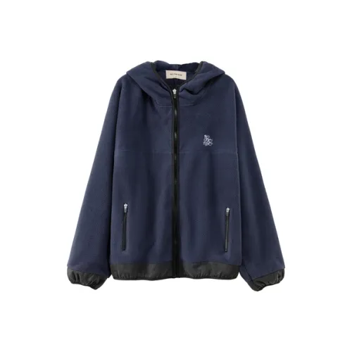 NO ONE ELSE Бархат Feel Куртка Унисекс Темно-синий