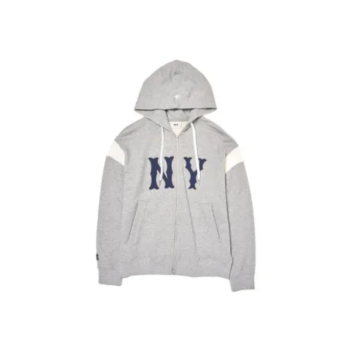 MLB Varsity New York Yankees Mega Бейсбольная куртка Унисекс Смешанный цвет Серый